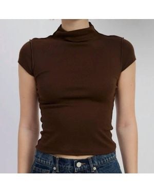 emory park Short Sleeve Shirt - Brown