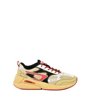 DIESEL Rubberized Rubber Sneakers - Multicolor