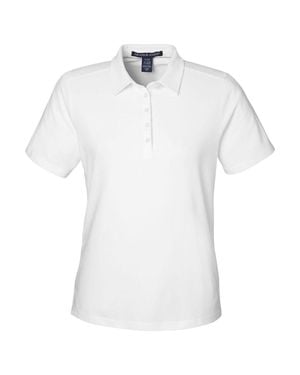 Devon & Jones Raleigh Stretch Polo - White