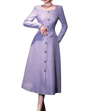 BRC By BURRYCO Midi Dress - Purple