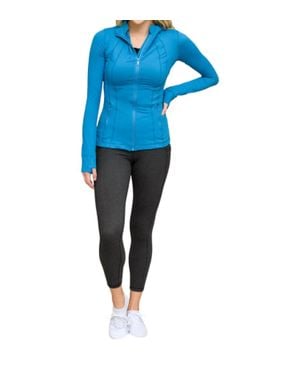 Rae Mode Staying Swift Activewear Jacket - Blue