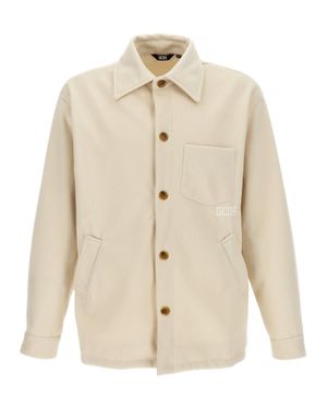 Gcds Logo Embroidery Jacket - Natural