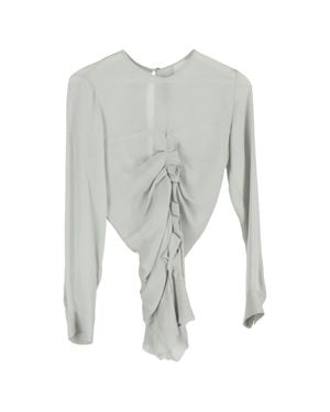 Isabel Marant Ruched Blouse - Gray