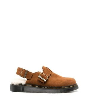 Dr. Martens Jorge Shearling Mules - Brown