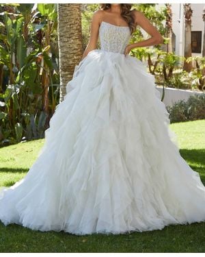 Mori Lee Melina Dress - Gray