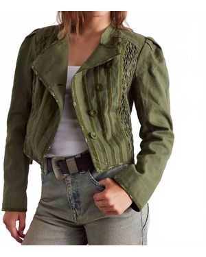 Free People Bali Simone Jacket - Green