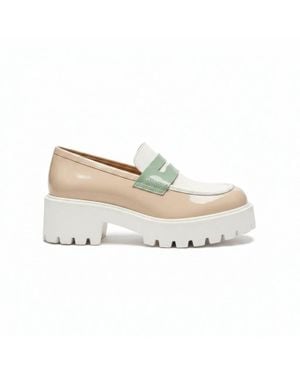 Nero Giardini Vernice Loafer - White