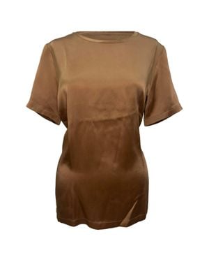 Max Mara Rebecca Jersey T-Shirt - Brown