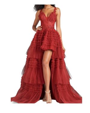 Colette By Daphne Tiered Prom Ballgown