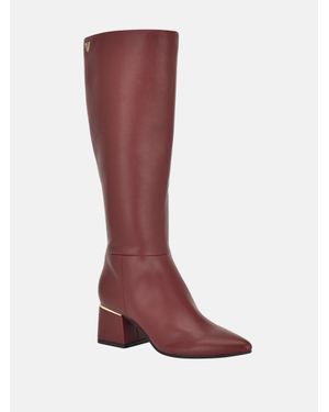 Guess Hoppers Tall Dressy Boots - Red