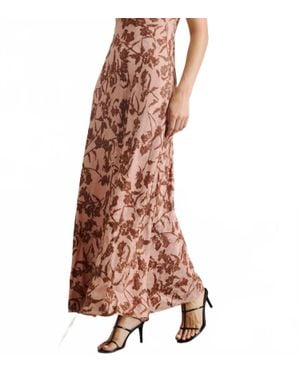 Tanya Taylor Emily Maxi Dress - Brown