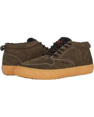 Element Preston 2 Sneaker Army Gum Leather Comfort Casual Shoes Jobb1040 - Brown