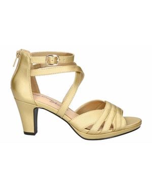 Easy Street Crissa Heeled Sandal - Metallic