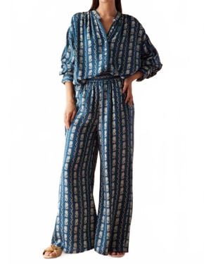 Omika Ezra Blouse - Blue