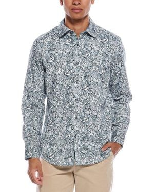 Robert Graham Jarvis Classic Fit Woven Shirt - Blue