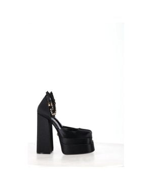 Versace Medusa Aevitas 155 Platform Pumps - Black