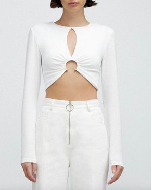 Significant Other Audrey Top - White