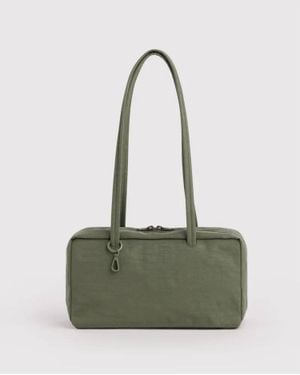 BAGGU Nylon Bowler Bag - Green