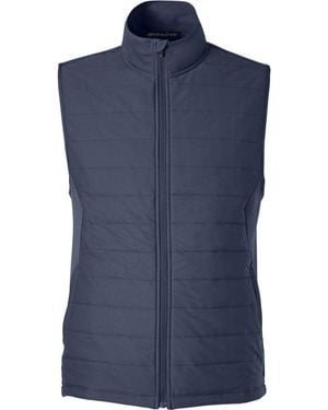 Devon & Jones New Classics Charleston Hybrid Vest - Blue