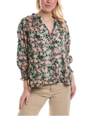 Johnny Was Rebekah Poplin Blouse - Multicolor
