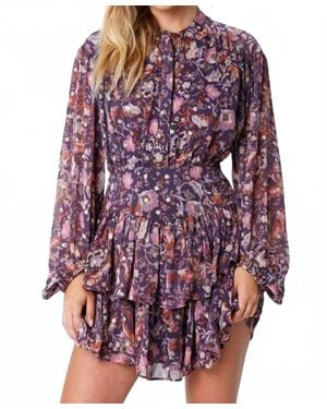 Olivaceous Poppy Mini Dress - Red