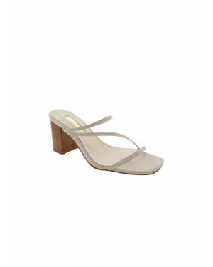 Billini Yazmin Linen Sandal - White