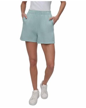 DKNY Stretch Cotton Shorts - Blue