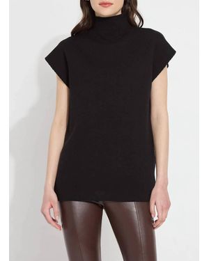 Lyssé Cortado Jacquard Knit Sweater - Black