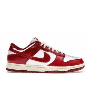 Nike Dunk Low Sneakers - Red