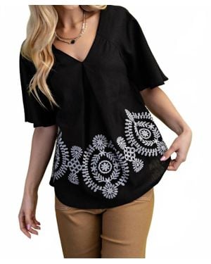 Gigio The Gentle Grace Top - Black
