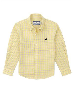 Properly Tied Boy's Seasonal Sportshirt - Yellow
