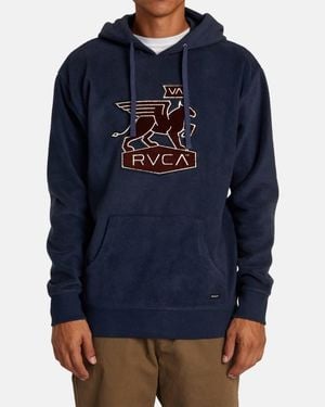 RVCA Griffin Fleece Hoodie - Blue