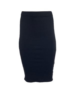 Anine Bing Fitted Knee Length Skirt - Blue