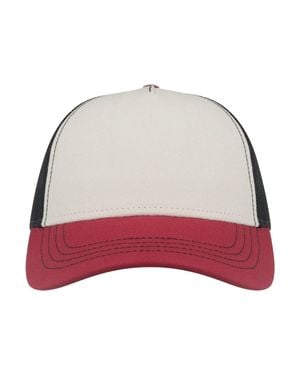 Atlantis Headwear Sustainable Canvas Cap - Red