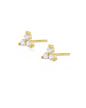 Sahara Kira Studs - Metallic