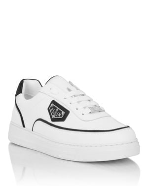Philipp Plein Low-Top Sneakers Triangle - White
