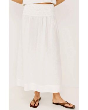 Rails Alessa Midi Skirt - Natural