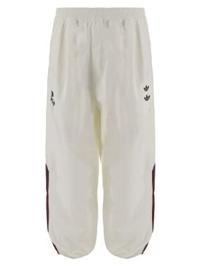 ADIDAS X WILLY CHAVARRIA Jogging Pants With Logo And Contrast Side Stripes - White