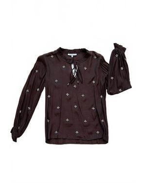 Karina Grimaldi Melissa Shirt - Purple