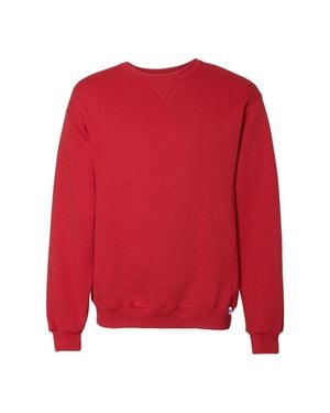 Russell Dri Power Crewneck Sweatshirt - Red