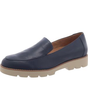 Vionic Kensley Laceless Slip On Loafers - Blue
