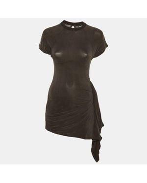 Jacquemus Jersey La Robe Espelho Court Mini Dress - Black