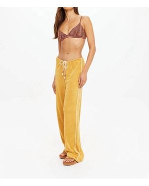 The Upside Cocos Charli Drawstring Pants - Metallic