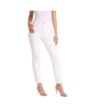 FRANK LYMAN Slim High Rise Jeans - Pink