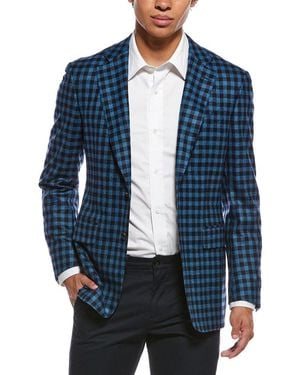 Canali Wool Blazer - Blue