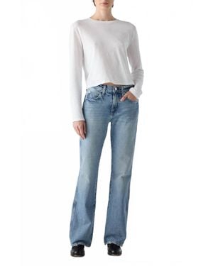 AMO Marcenia Boot Cut Jeans - Blue