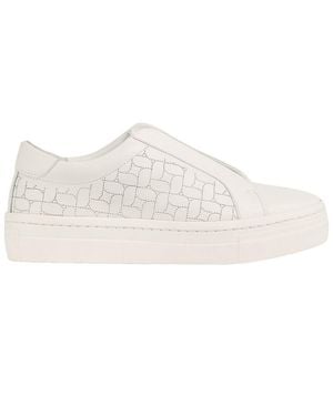 LK Bennett Joy Leather Flat - Natural