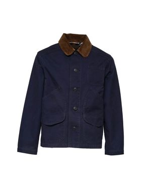 Filson Canvas Outfitter Corduroy Collar Jacket - Blue
