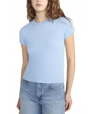 FRAME Vintage Baby Tee - Blue