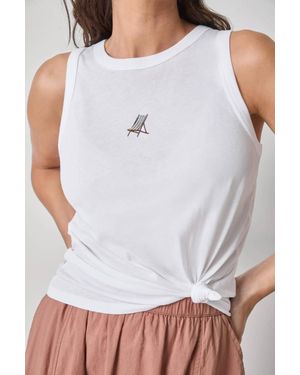 Lilla P Seaside Tank - White